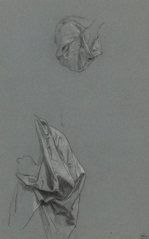 Sleeve and Draped Fabric by Никаз Де Кейзер — digital art print download