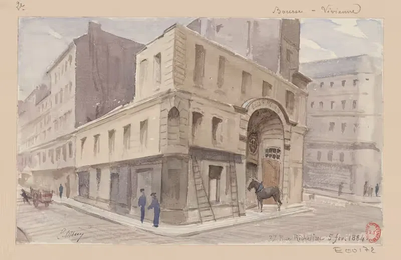 77 Rue Richelieu 5 fev. 1884 — Léon-Auguste Ottin