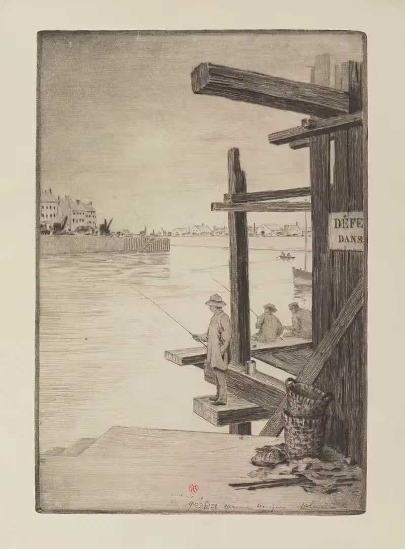Лестницы в трюме на Полле, Дьепп by Анри-Шарль Герар, 1890 — digital art print download