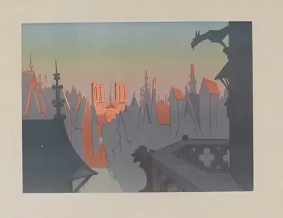 Нотр-Дам by Анри-Эжен Калло, 1900 — digital art print download