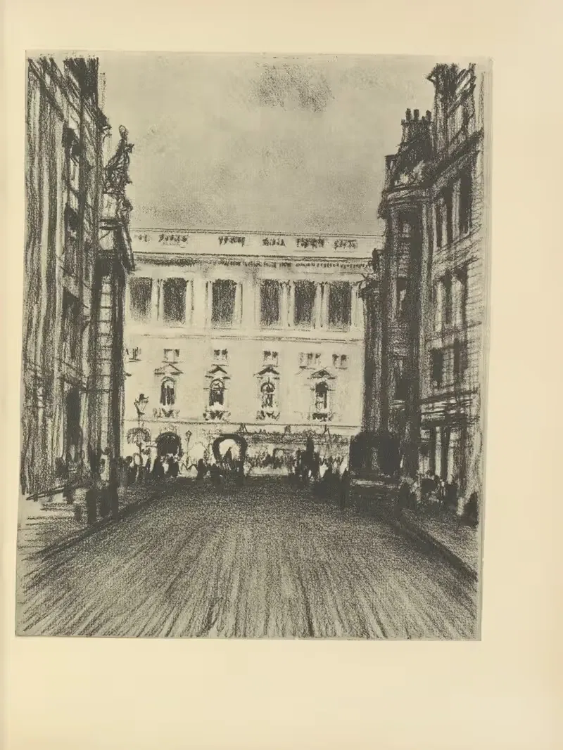 Веселье by Джозеф Пеннел, 1928 — digital art print download