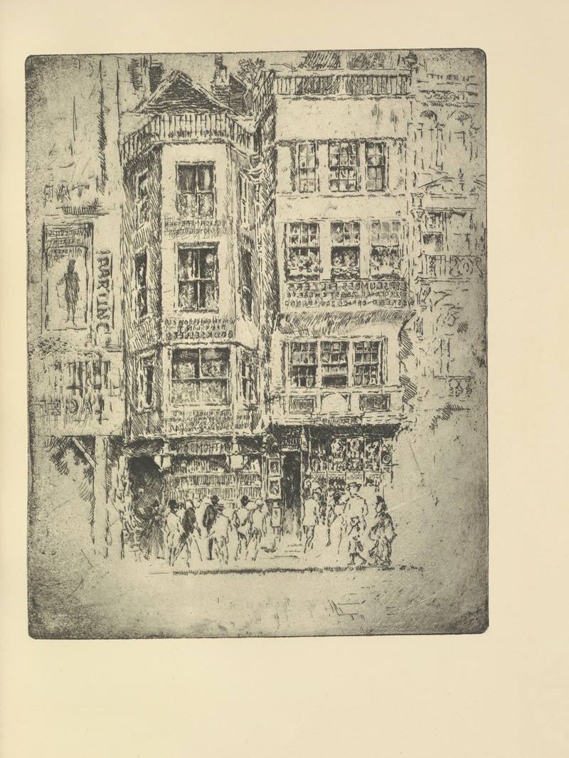 230 Странд by Джозеф Пеннел, 1928 — digital art print download