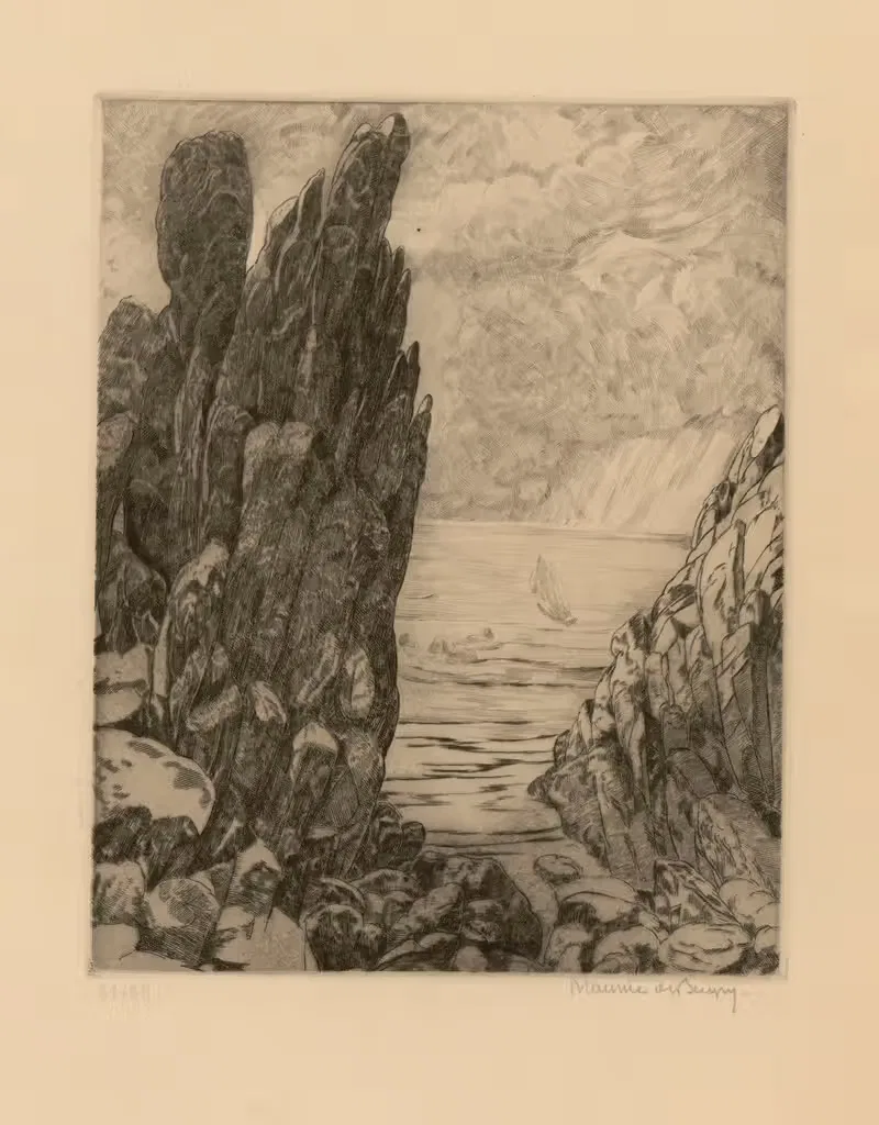 Six marines de Maurice de Becque Pl.1 — Maurice Jaubert de Becque