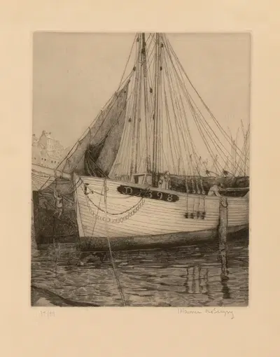 Six marines de Maurice de Becque Pl.3 by Maurice Jaubert de Becque — digital art print download