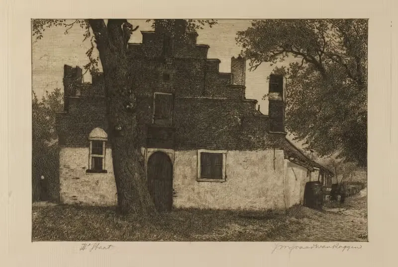 Старая пасторская (Стеркенхус) by Аноним, 1898 — digital art print download