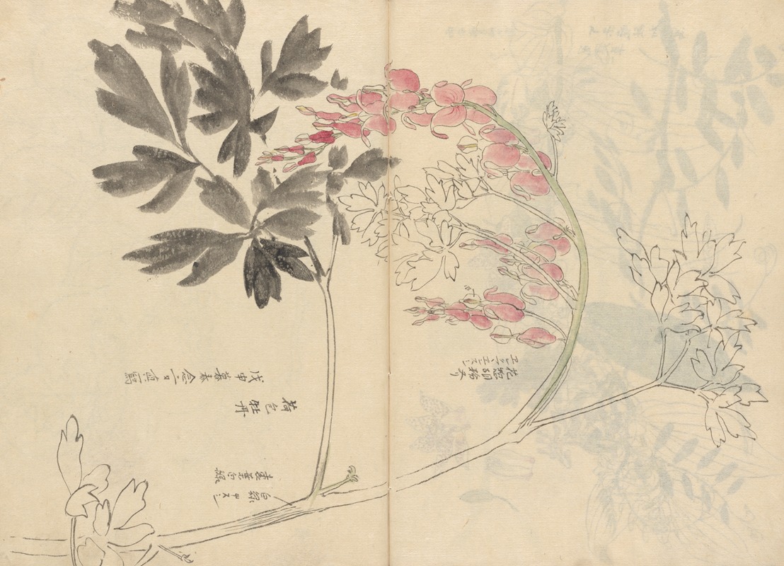 Sketchbook Pl.028 by Ariyoshi Kondo, 1826-1840 — digital art print download