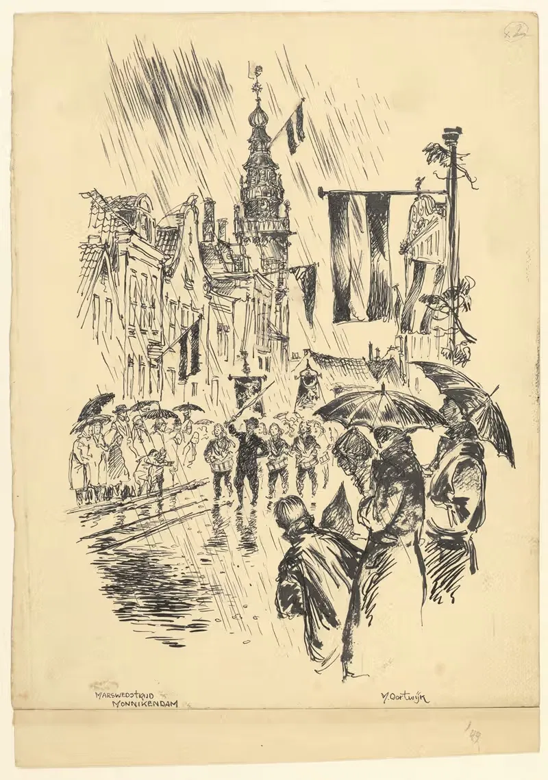 Конкурс марсов, музыкальный корпус by Маартен Оортвайн, 1949 — digital art print download