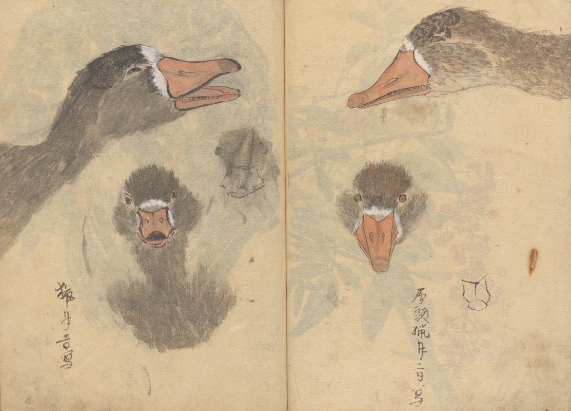 Sketchbook Pl.041 by Ariyoshi Kondo, 1826-1840 — digital art print download