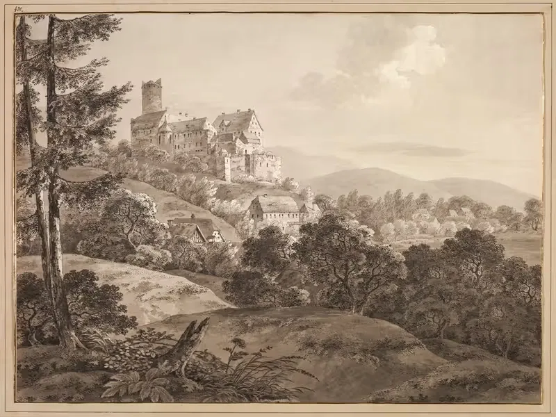 View of the Castle Gnandstein — Adrian Zingg