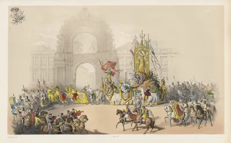 Char du Luxembourg ou de Godfroid-de-Bouillon — Jules Helbig