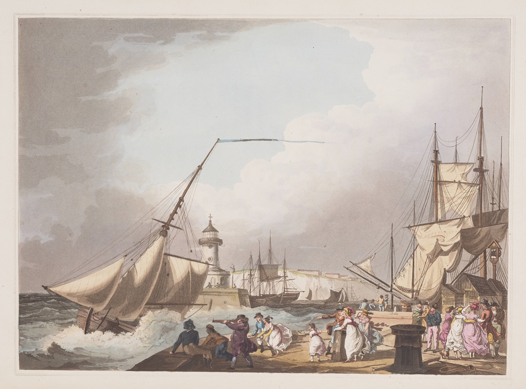 Рамсгейт by Филип Джеймс де Лутербург, 1805 — digital art print download