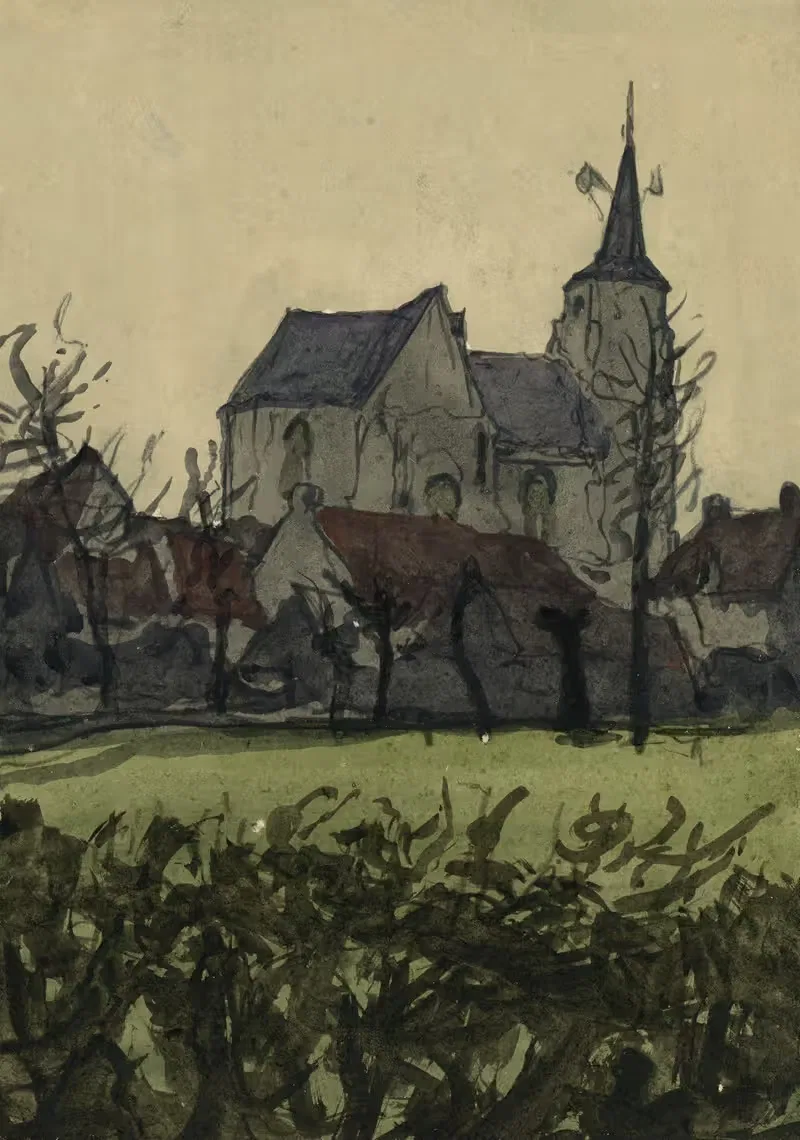 Sint-Salavatorkerk in Hakendover — Alfred Ost