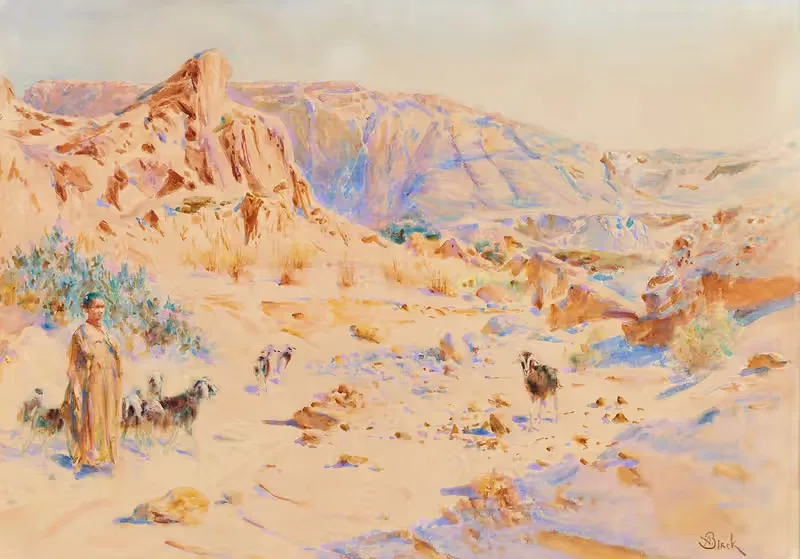 Berger de l'Atlas by Alphonse Birck — digital art print download