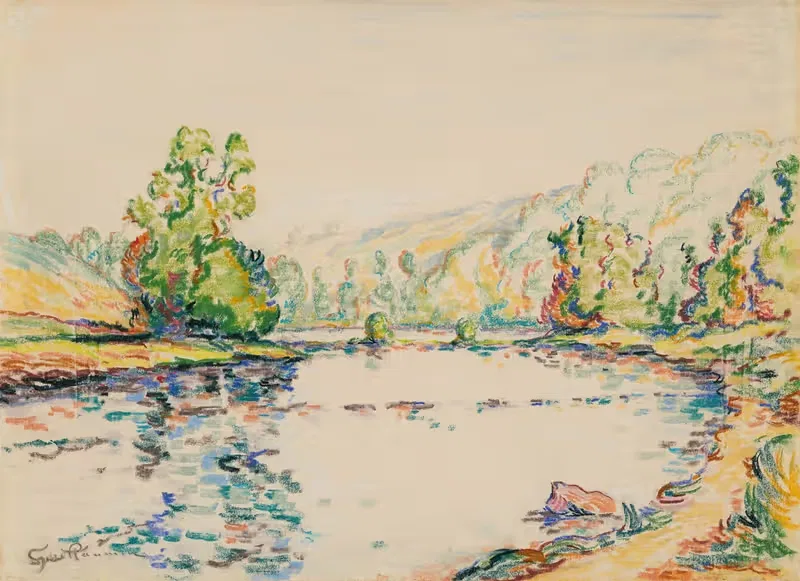 Le Creuze (Le Barrage de Génétin) — Armand Guillaumin