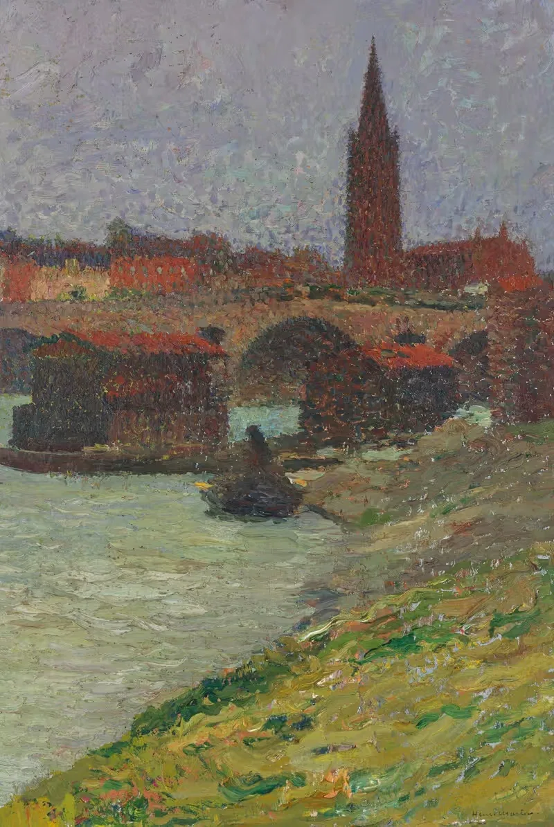 La Dalbade, Toulouse by Henri Martin — digital art print download