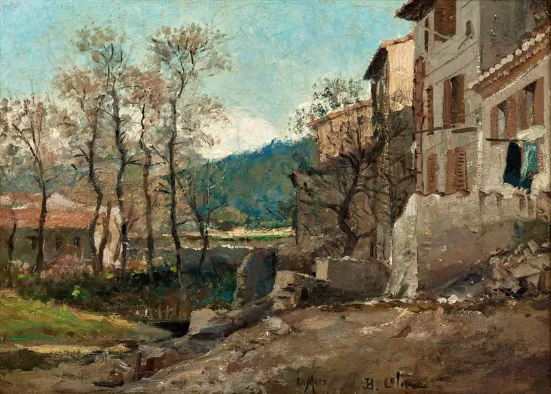 Les environs de Marseille by Jean-Baptiste Olive — digital art print download