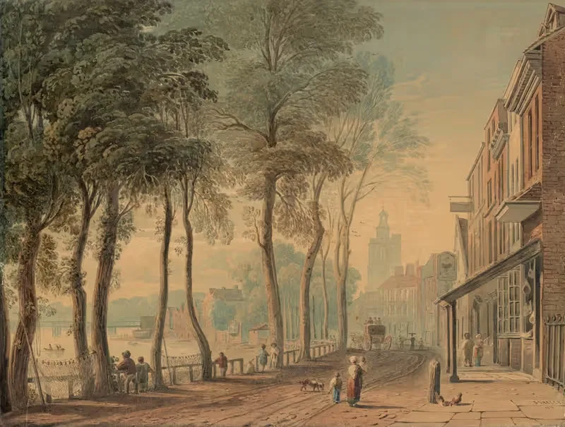 Cheyne Walk, Chelsea, London — John Varley