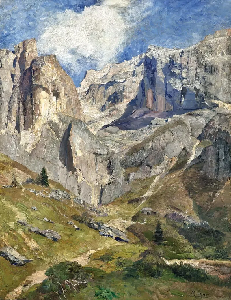 High in the Mountains by Marie Egner — digital art print download