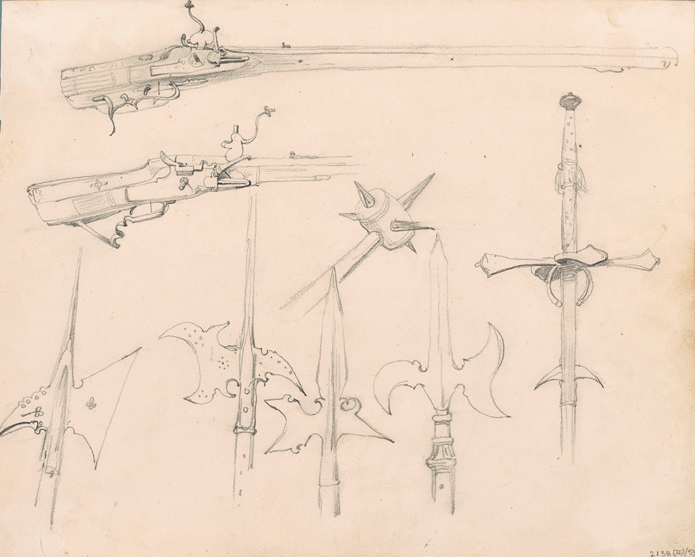Weapons by Никаз Де Кейзер — digital art print download