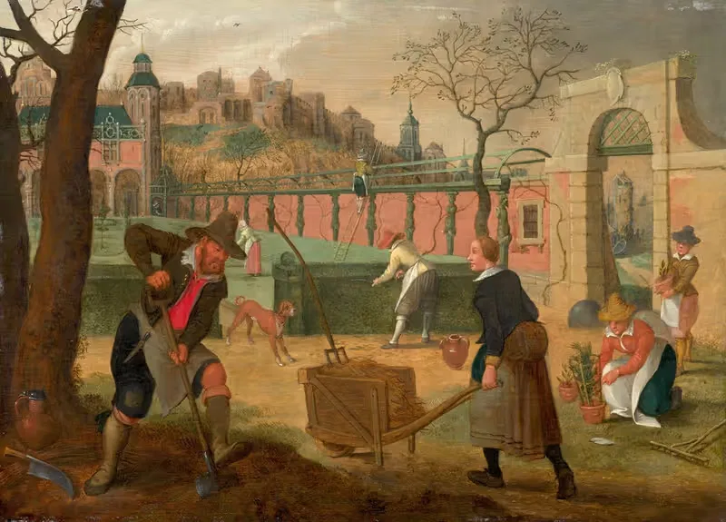 Spring or The month of March — Sebastien Vrancx