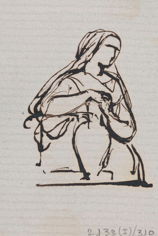 Woman with Pitcher by Никаз Де Кейзер — digital art print download