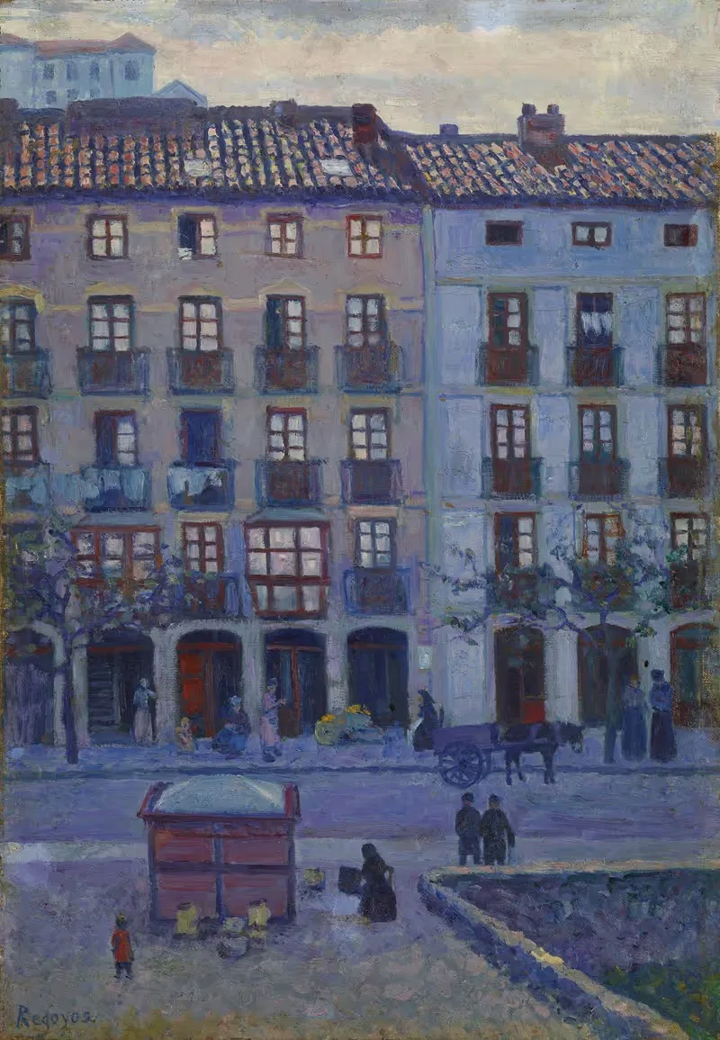 Азул, Сан-Себастьян by Дарьо де Регойос, 1900 — digital art print download
