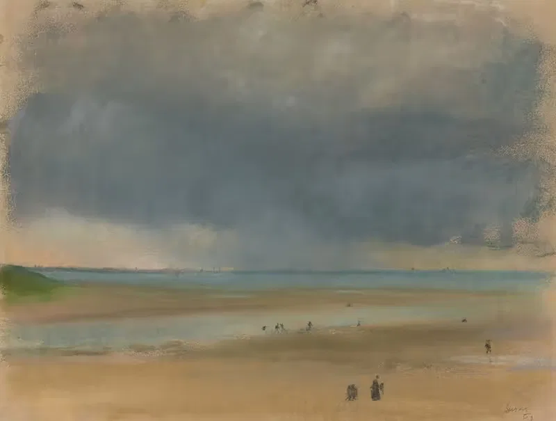 У моря by Эдгар Дега, 1869 — digital art print download