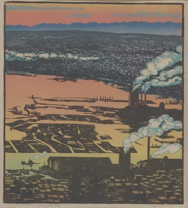 Lumber Mills in Bellingham Bay — Elizabeth Colborne