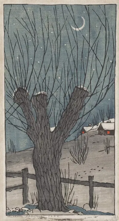 Ива by Элизабета Колвелл, 1906 — digital art print download