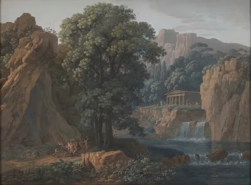 Bacchanal in a Classical Landscape by Louis Albert Guislain Bacler d'Albe, 1803 — digital art print download