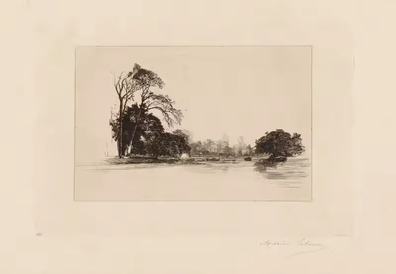 Bank of the Thames — Maxime Lalanne