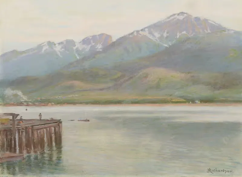 Mountain Jumbo, Juneau by Theodore J. Richardson — digital art print download
