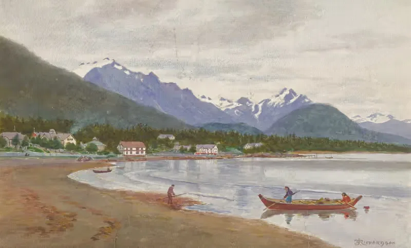 On the Way to Indian River, Sitka — Theodore J. Richardson