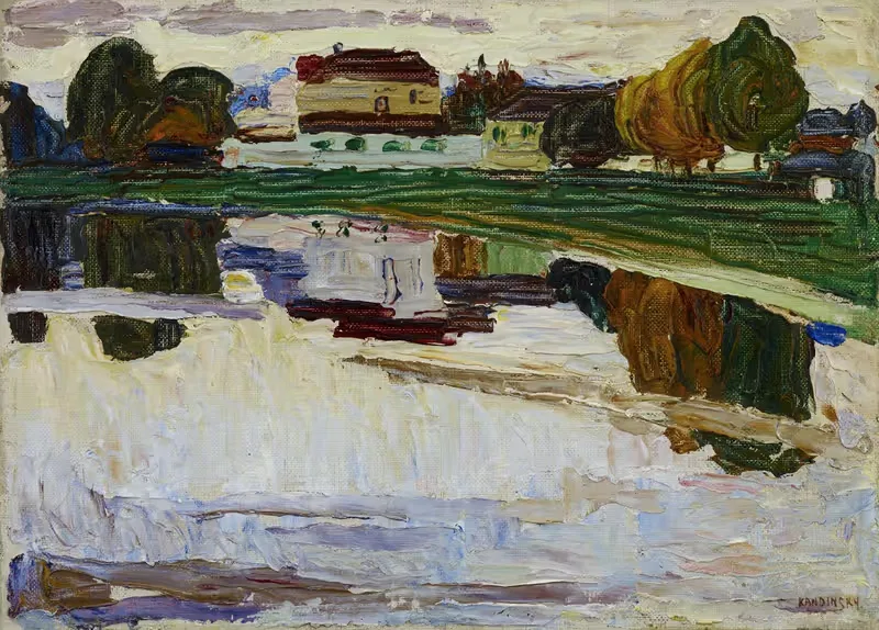 Nymphenburg by Wassily Kandinsky, 1904 — digital art print download