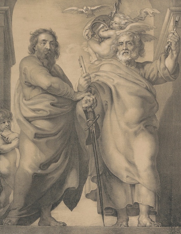 Saints Peter and Paul by Петер Пауль Рубенс — digital art print download