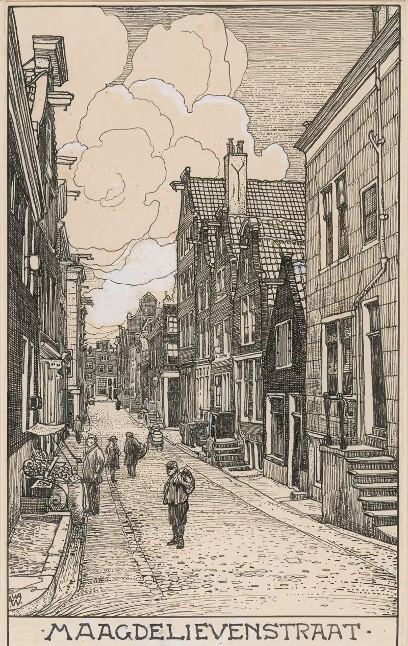 De Maagdelievenstraat te Amsterdam — Willem Wenckebach
