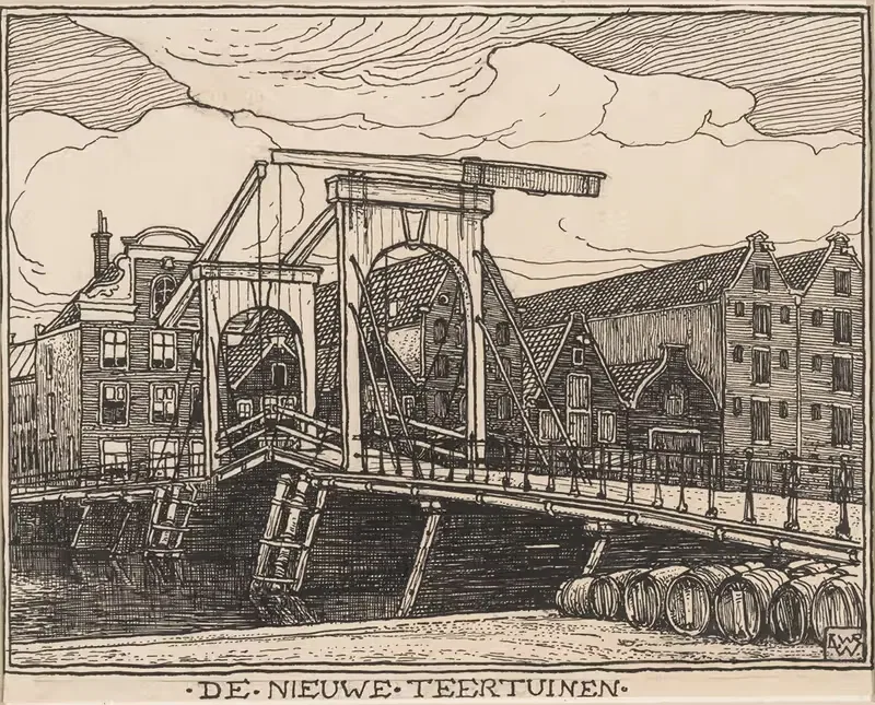 De Nieuwe Teertuinen te Amsterdam — Willem Wenckebach