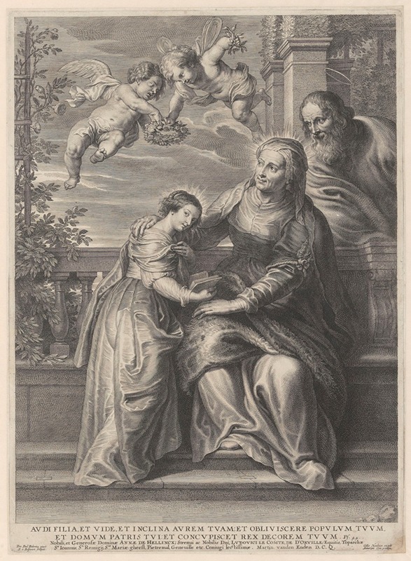 The Education of Mary — Peter Paul Rubens