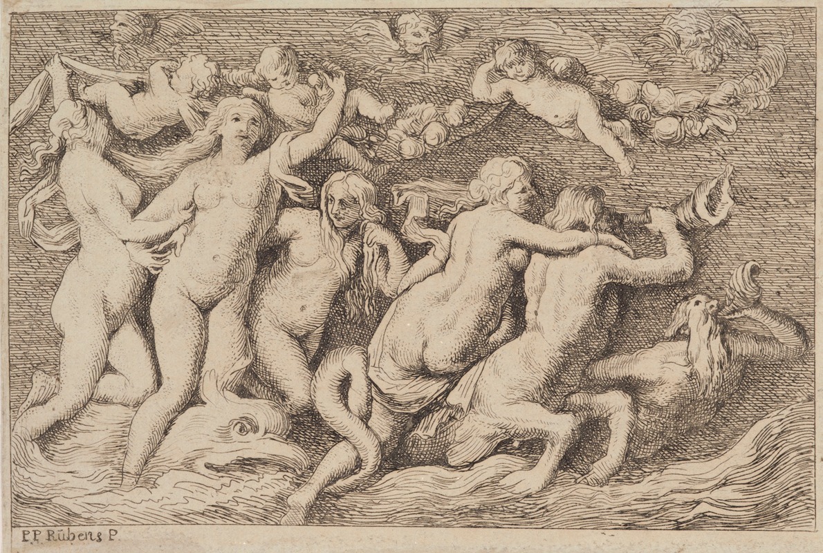 Venus Rising from the Sea — Петер Пауль Рубенс