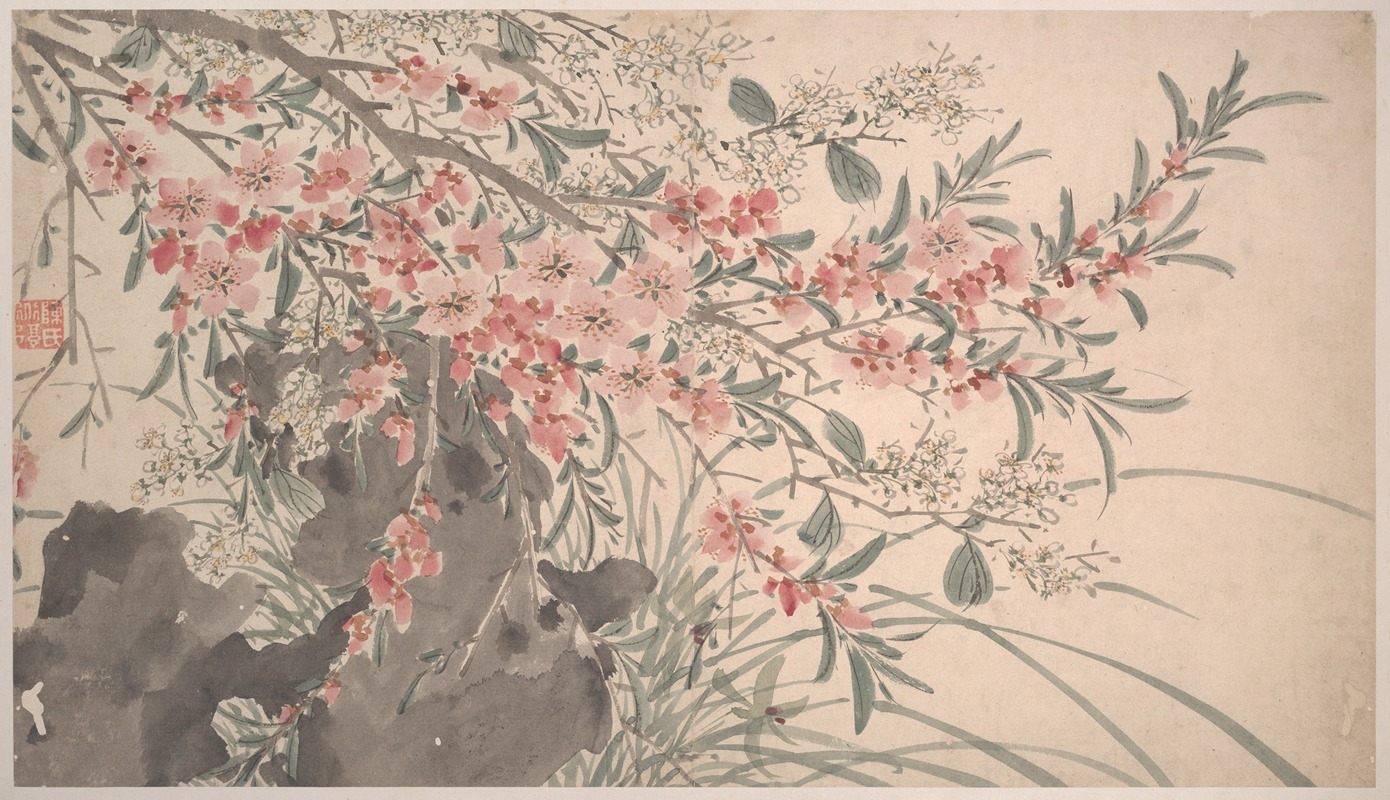 Garden Flowers Pl.13 by Чэнь Чунь, 1540 — digital art print download