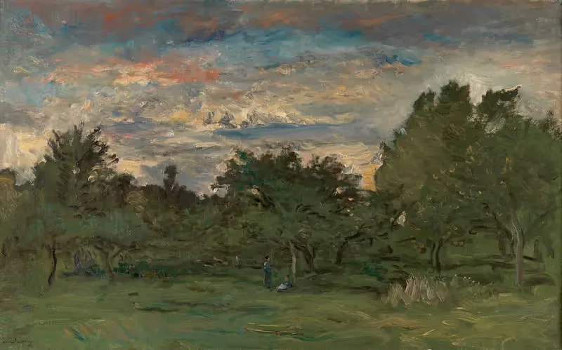 Orchard at Night by Charles François Daubigny — digital art print download