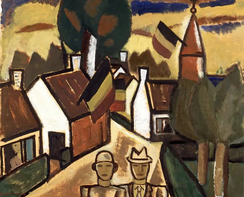 Fair in Deurle (Sint-Martens-Latem) — Gustave De Smet