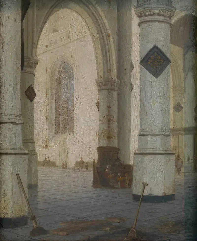 Interior of a Church — Hendrick Cornelisz. van Vliet