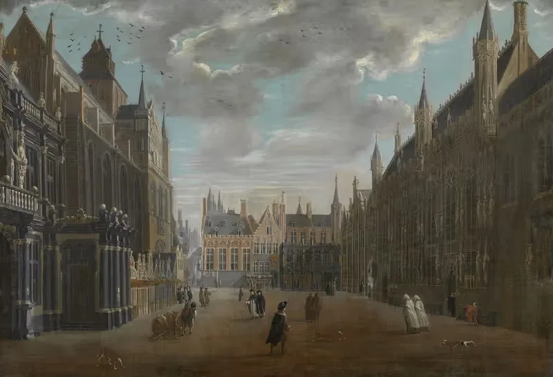 The Burg in Bruges — Jan Baptist van Meunincxhove