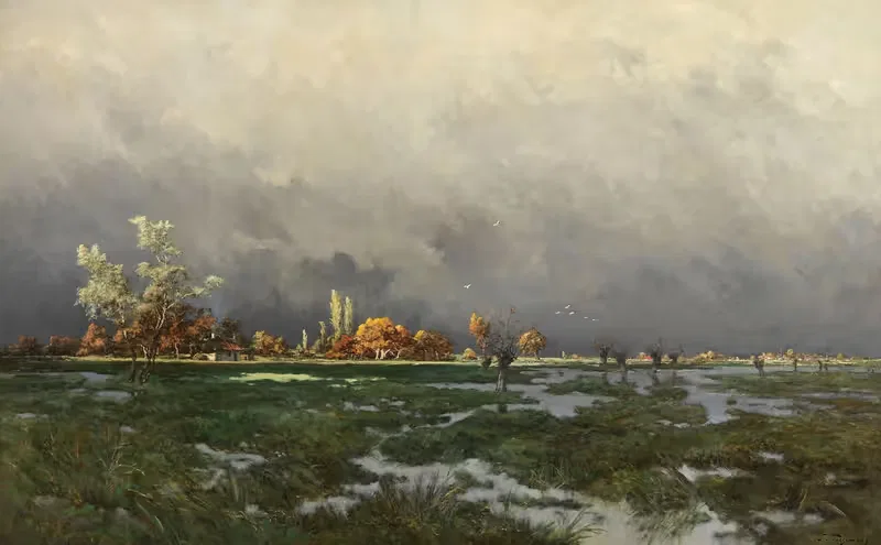 Ray of Sun after the Storm — Joseph Théodore Coosemans
