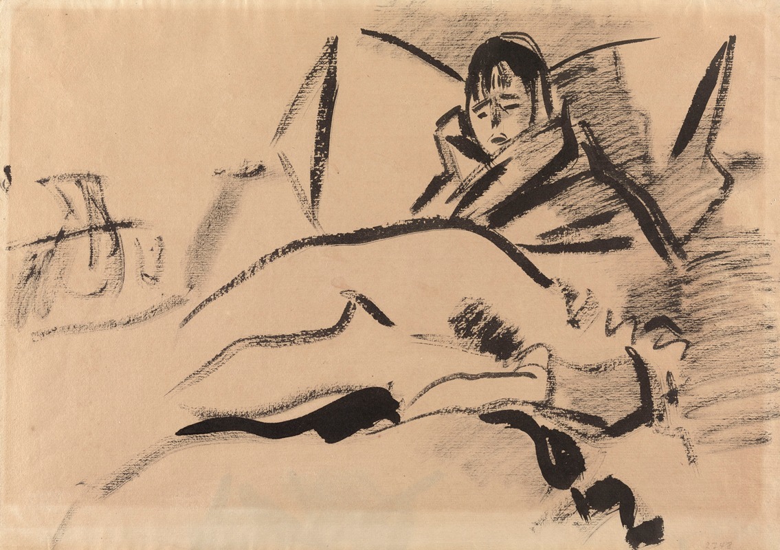 Sick Woman by Рик Вутерс — digital art print download