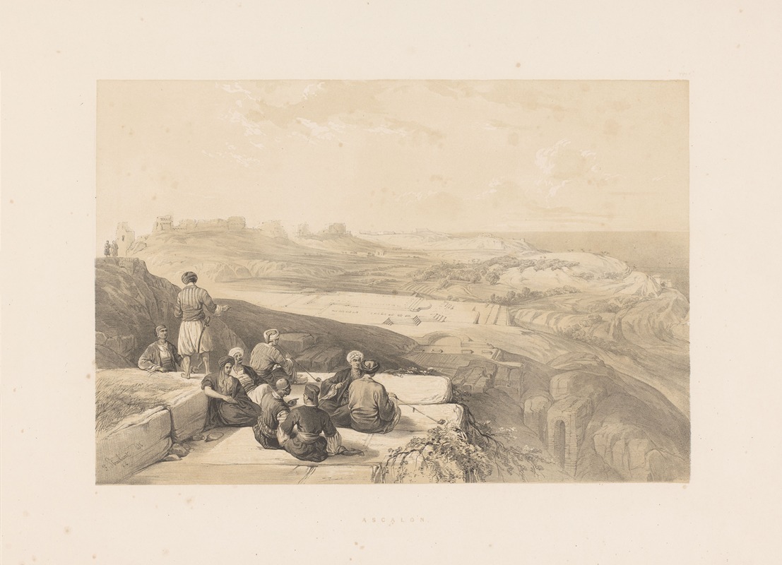 Ascalon by François Stroobant, 1852 — digital art print download