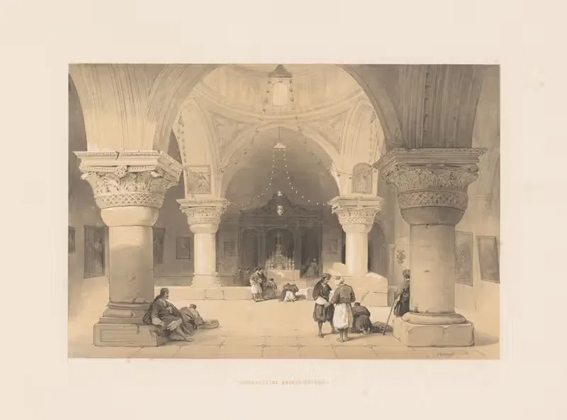 Часовня святой Елены by Франсуа Стробан, 1852 — digital art print download