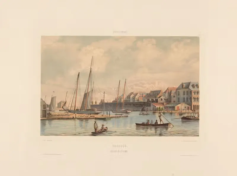 Curaçao. Waaigat en stadswal — Gerard Voorduin