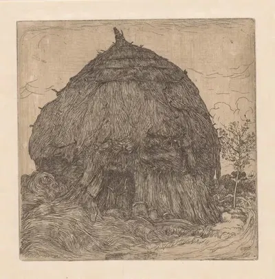 Hooiopper by Pieter Dupont, 1894-1895 — digital art print download